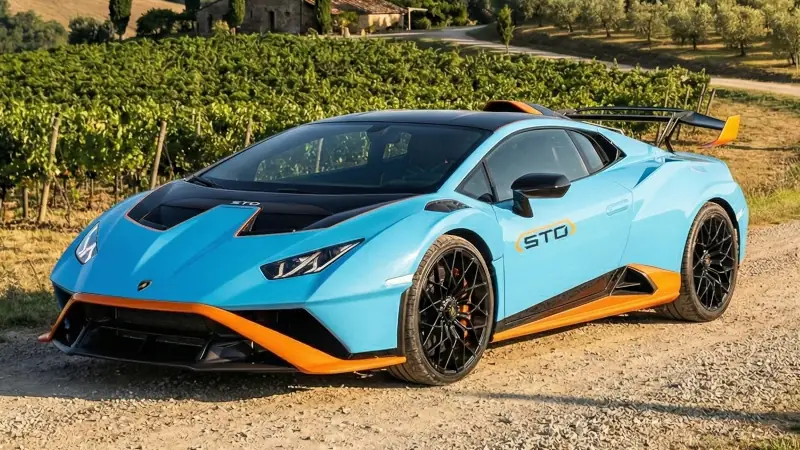 Lamborghini Huracán STO Rental