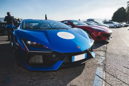 Lamborghini Revuelto rental florence tour