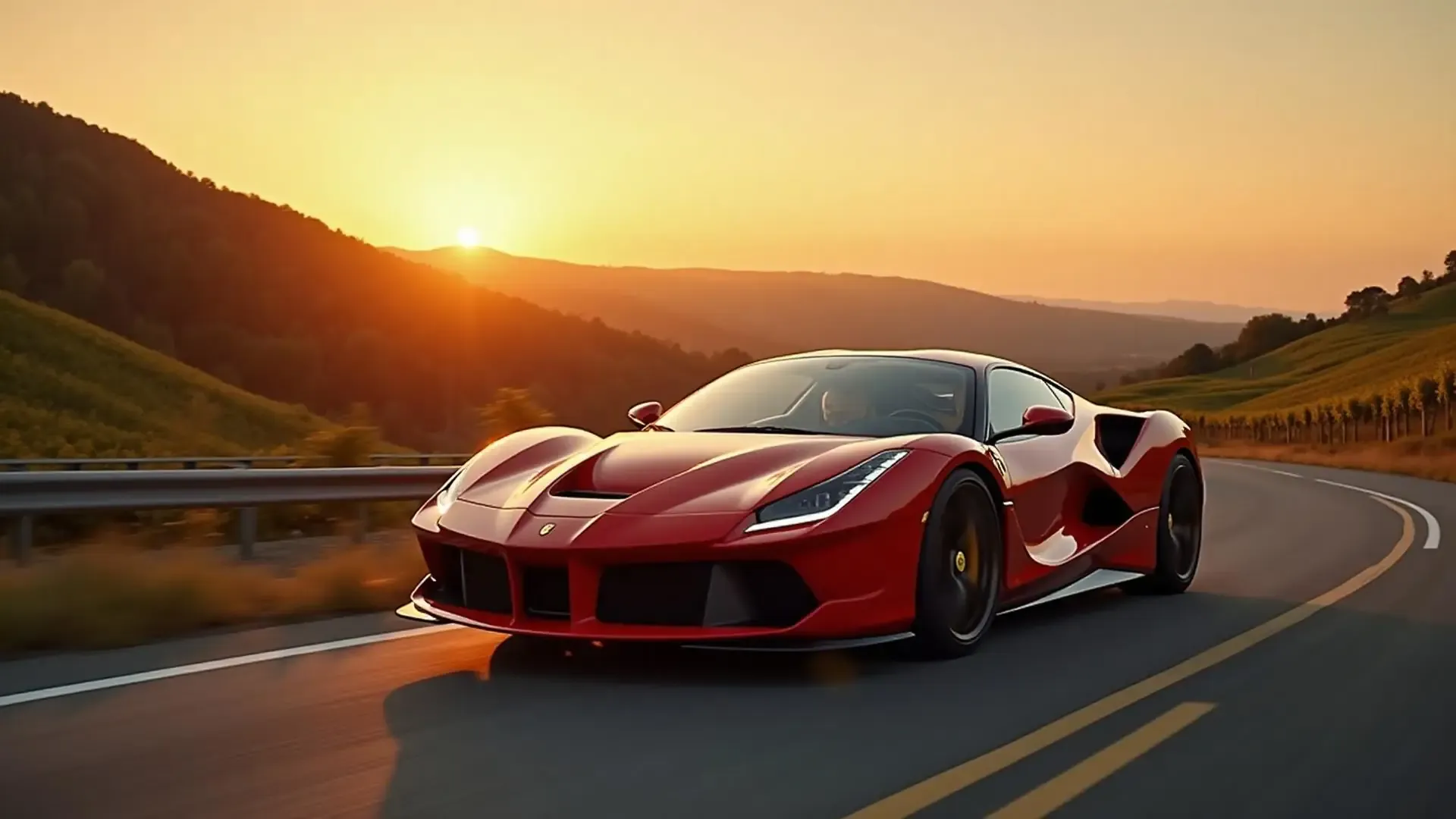 Supercar Tours in the Heart of Tuscany