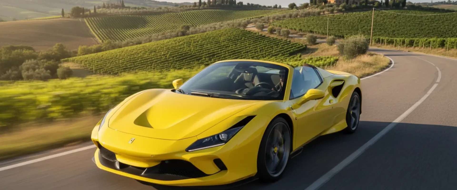 Carmignano by Supercar: Medici Villas and Wines