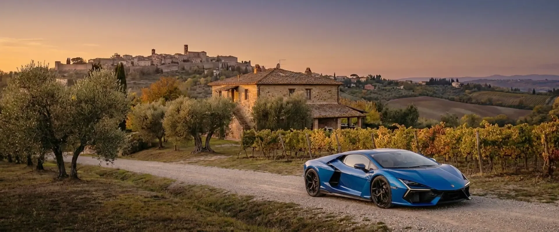 Montepulciano by Supercar • Home of Vino Nobile