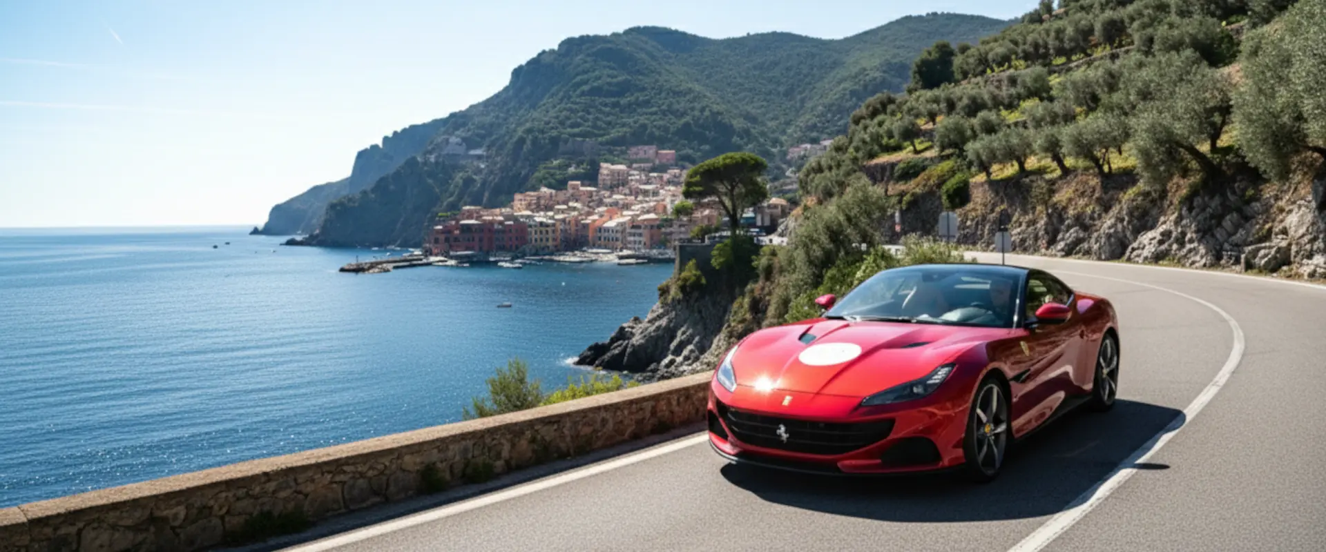 Portofino and the Ligurian Riviera by Supercar